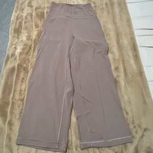 Lululemon Align Wide Leg Crop Cacao